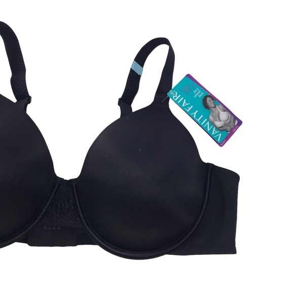 Vanity Fair Women's Beauty Back Full Figure Smoothing Underwire Bra, Black, 44C - Picture 6 of 7